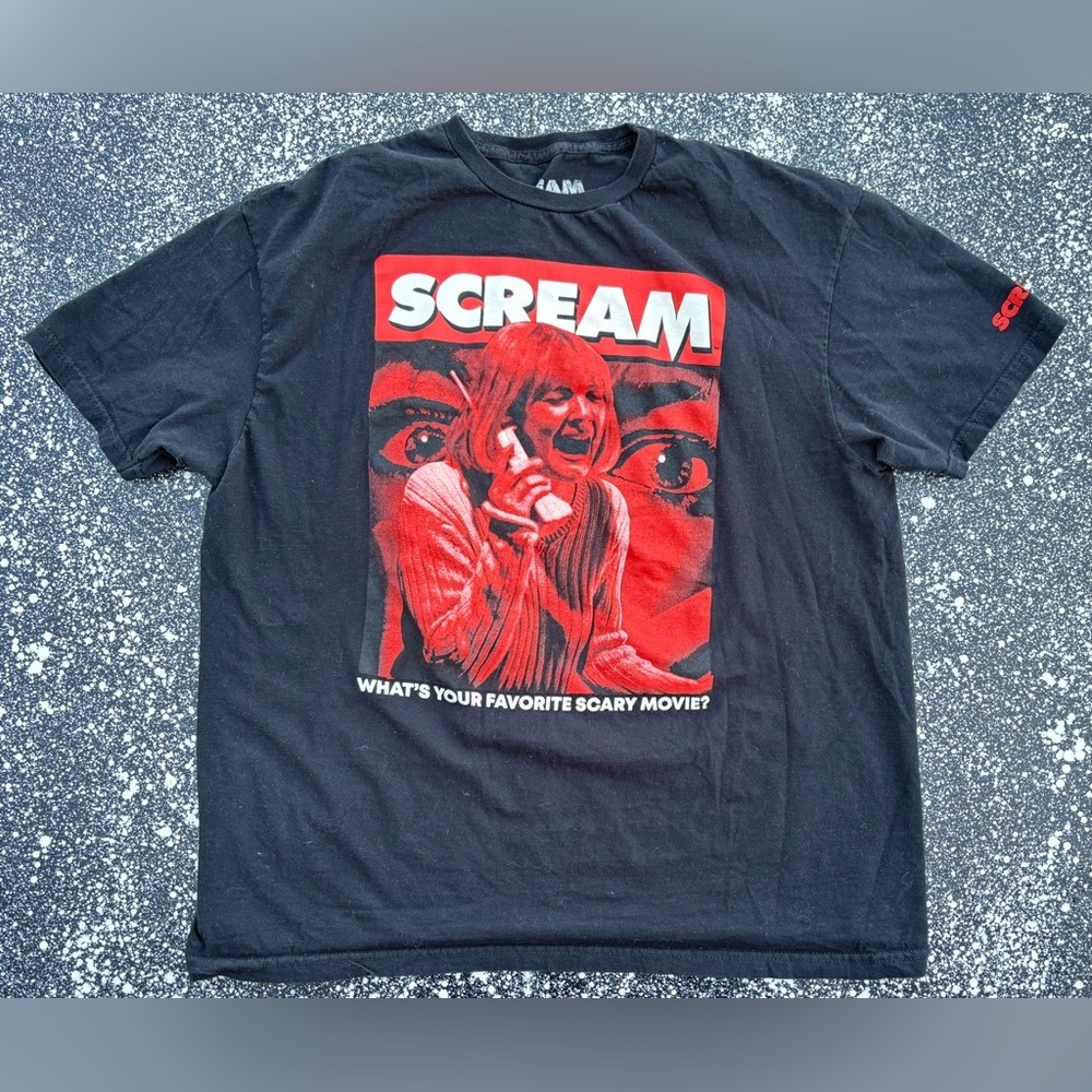 SCREAM (Horror Movie Classic) Graphic Tee Size XL